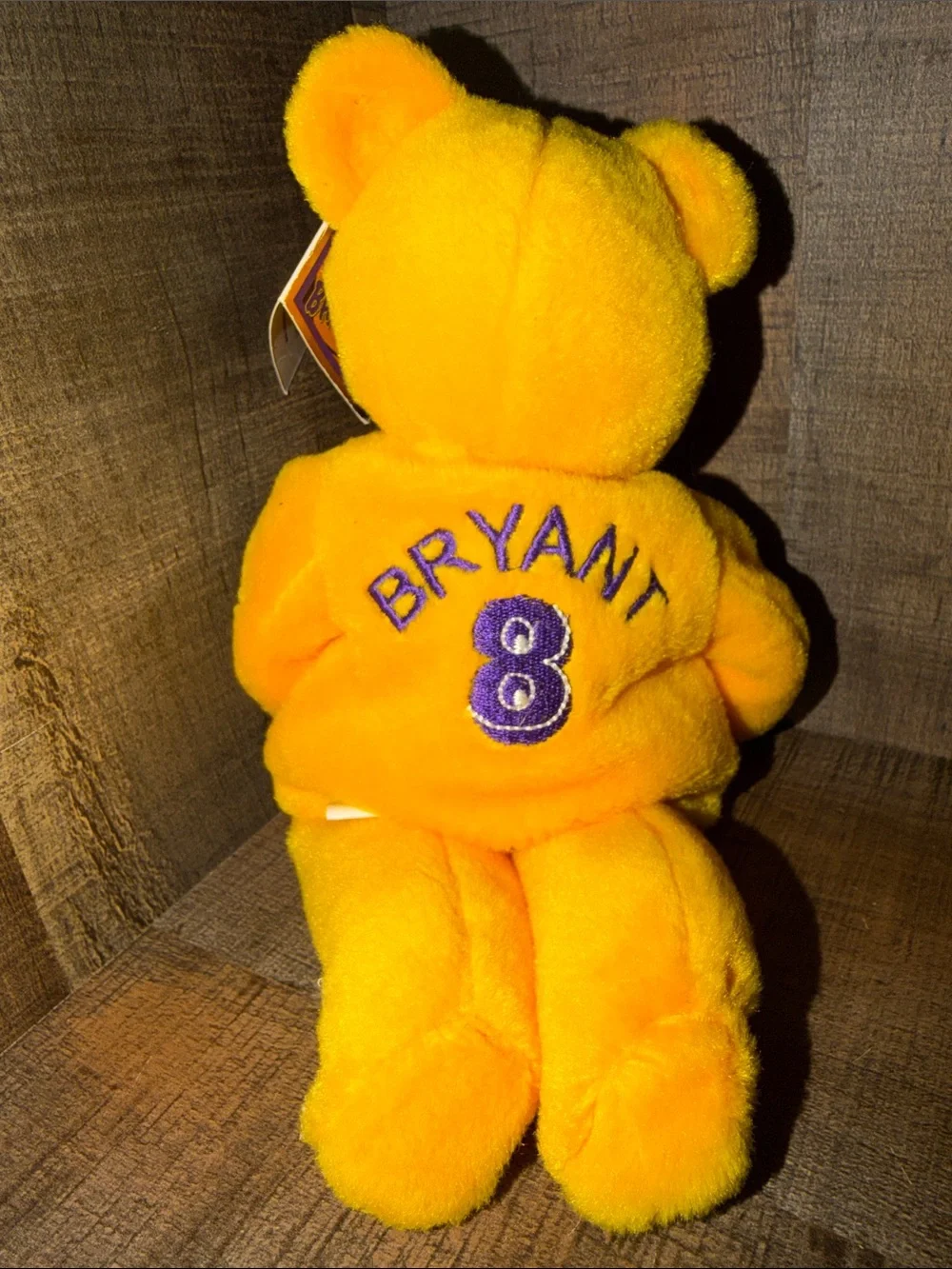 Mint Condition KOBE BRYANT #8 COLLECTIBLE BASKETBALL BEAR